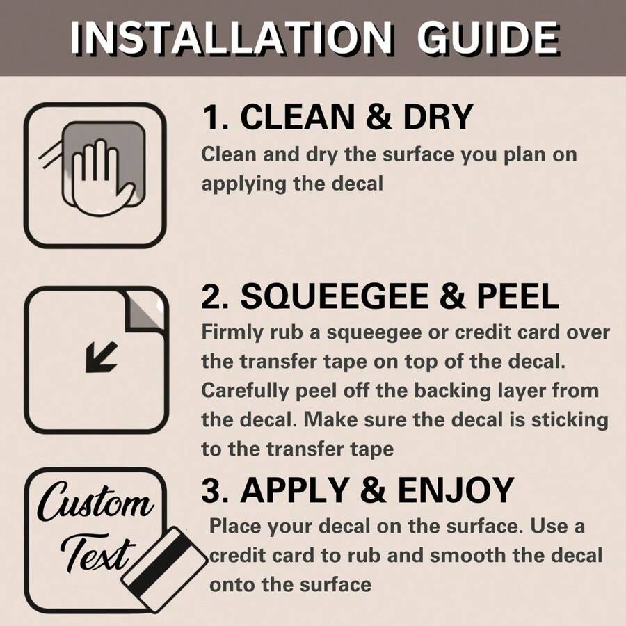 Glass Name Stickers, Custom Vinyl Decals, Wedding Stickers