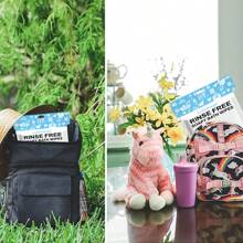 Disposable No Rinse Bathing Wipes For Senstive Skin - 25 Pack - All-In-1 Single Use Shower Wipes, Simply Dampen, Lather, And Dry Without Shampoo Or Rinsing 30*30cm - Patterned - View 8