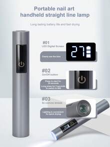 1 件 USB 可充电手持式美甲灯、UV 美甲灯、感恩节便携式沙龙速干 USB 美甲烘干机、用于固化所有指甲凝胶的 UV LED 美甲灯、家用可充电美甲工具、凝胶指甲固化灯、凝胶指甲 LED 灯、便携式迷你美甲烘干机、凝胶抛光 UV 美甲灯、家庭 DIY 美甲美甲工具、送给女孩的最佳礼物 - 彩色 - 查看 4