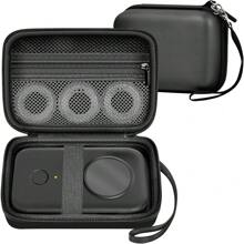 ALKOO 适用于 Phomemo D30 D35 M02/ M02S/ M02 的保护壳，适用于 NELKO 标签机、JADENS、Memoking、SUPVAN 标签机贴纸存储架胶带纸卷和 USB 数据线（仅盒子） - 黑色 - 查看 1