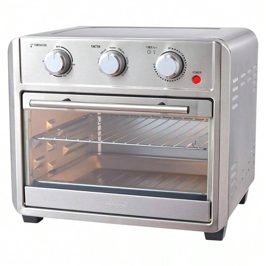 24Qt. 1,700Watt Stainless Steel Convection Air Fryer Toaster Oven