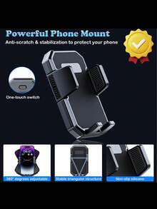 Giá đỡ điện thoại trên ô tô dạng cổ ngỗng điều chỉnh được. Thiết kế cổ ngỗng dài linh hoạt cho phép bạn uốn cong tự do đến bất kỳ góc độ nào, giúp bạn điều chỉnh độ cao và vị trí lý tưởng phù hợp với nhu cầu. Ngoài ra, nó còn có thể xoay 360° và chuyển đổi giữa chế độ ngang và dọc, mang đến trải nghiệm xem tốt hơn. Quà tặng mùa xuân, quà tặng kỷ niệm. - màu đen - Xem 9