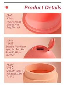 1pc/3pcs/4pcs Ice Roller Silicone Ice Roller Mold Leakproof Reusable Clean Skin Care Tool For Facial Massage Đá áp dụng để loại bỏ mẩn đỏ và sưng tấy Làm khô mặt Làm sạch lỗ chân lông Công cụ chăm sóc da cổ với hiệu ứng làm mát - Nhiều màu - Xem 5