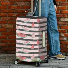 Luggage Cover Travel Case Cover For 18 To 32 Inch Luggage Protector Cases For Outdoor Travel Business Fashion Graphic Pattern For Men Women Travel Accessories Polyester Suitcase Elastic Dust Covers Student Back To School Stuff Travel Essentials Workout Camping Holiday Essentials Vacation Cruise Suitcase Cover Bag For School School Accessories