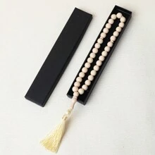 1 件念珠手链，款式 33 颗珠子用于礼拜，配有高端礼品盒，适合作为送给家人、朋友的礼物 - 男士手串 - 查看 8