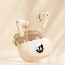 M69 无线蓝牙 5.3 耳机重低音立体声耳塞带防噪音 LED 显示屏 IP7 防水耳机 - 彩色 - 查看 9