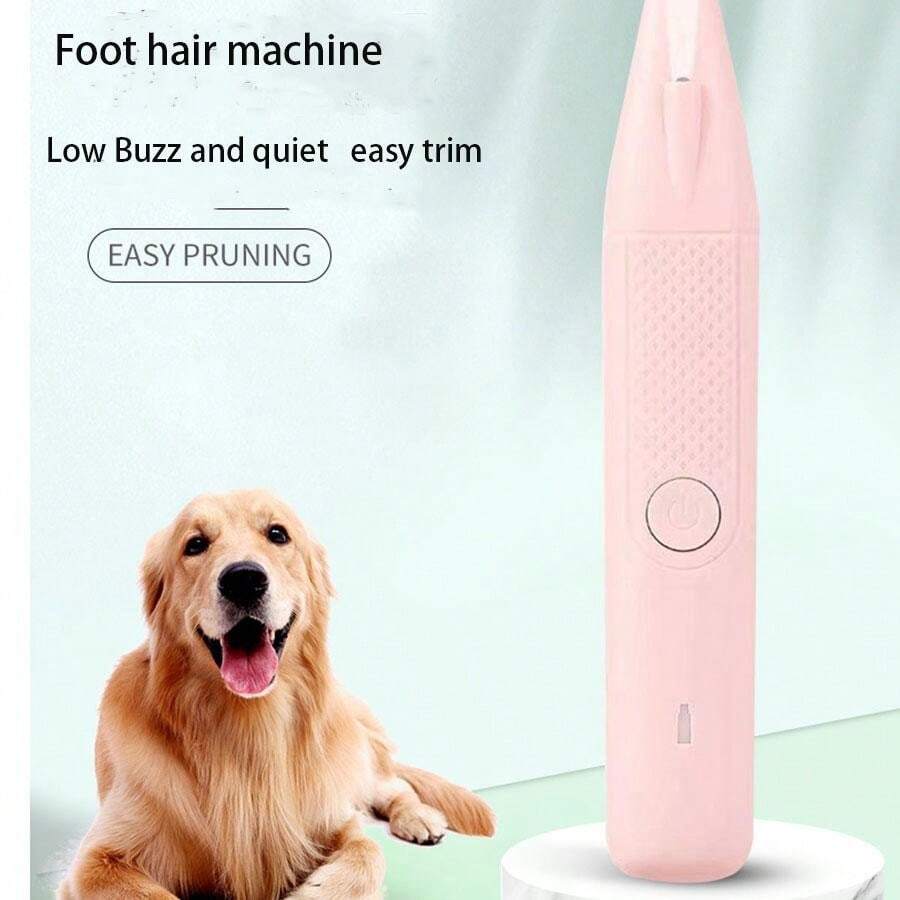 Wireless LowNoise Pet Shaver Dog Electric Clipper Pusher Cat Foot