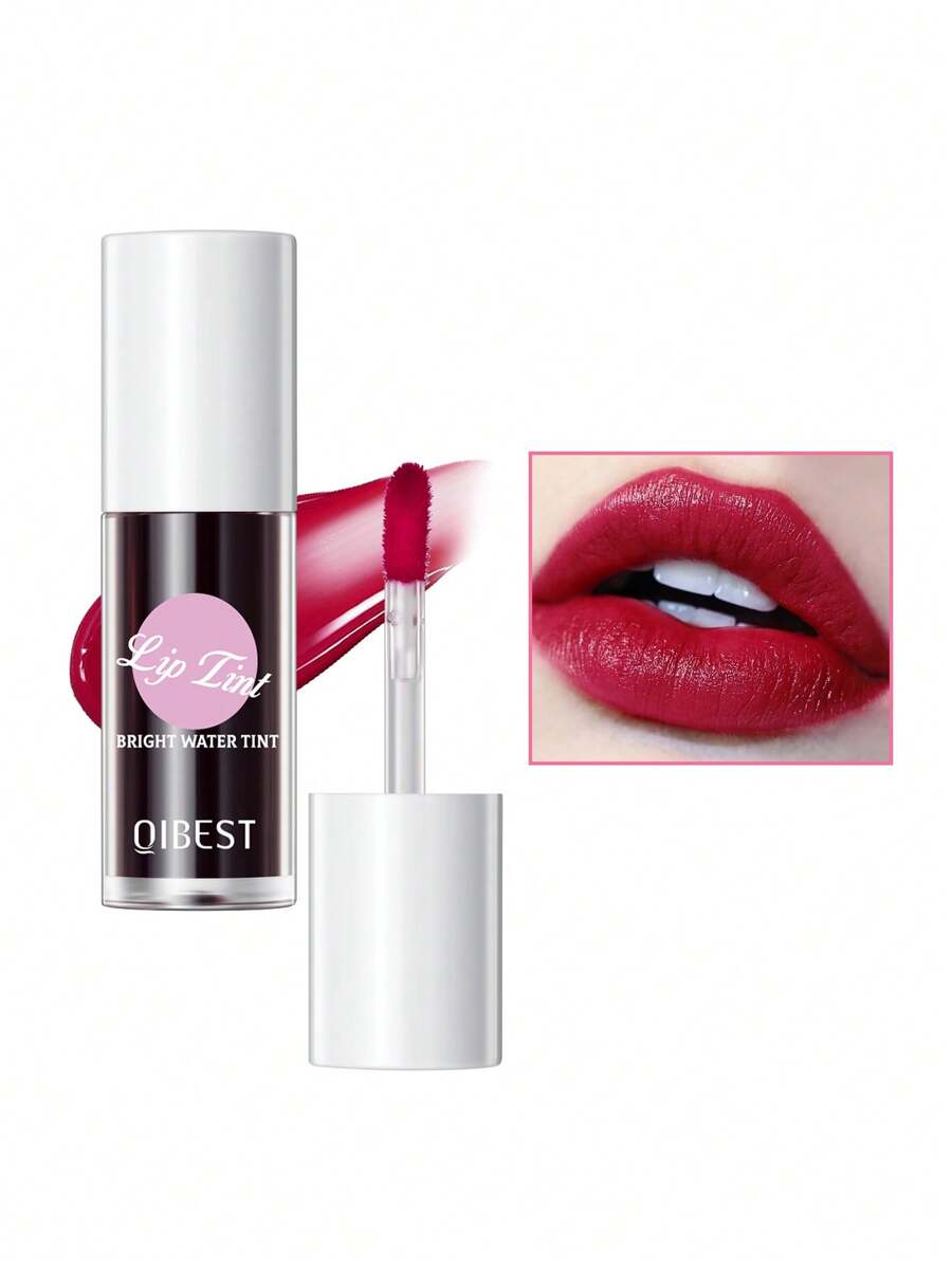 QIBEST Lip Tint Liquid Lipstick That Is Long-Lasting, Not Easy To Smudge And Moisturizing - Burgundy - View 1