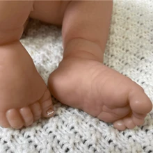 Decoración navideña Muñeca bebé reborn de 50 cm con pelo pintado y Body de tela (sin género) - Mejor regalo para niños en Navidad (algunas partes aleatorias), decoración para el hogar, muñeca bebé, muñeca reborn, muñeca, muñecas recién nacidas, cochecitos de muñecas, muñecas de 20 cm, muñecas OMG, reborn, muñeca bebé realista