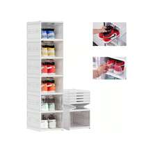 Cajas Para Plegable Zapatero Futbol Zapatera Deportiva - Negro - Ver 3