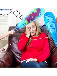 Bate de béisbol inflable, accesorio de fiesta. Bate de béisbol inflable dta online de celebridades. Barra de recarga de color, accesorios deportivos POW, decoración navideña, decoración de festival, accesorio de escenario