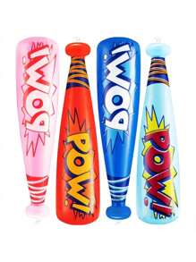 Bate de béisbol inflable, accesorio de fiesta. Bate de béisbol inflable dta online de celebridades. Barra de recarga de color, accesorios deportivos POW, decoración navideña, decoración de festival, accesorio de escenario