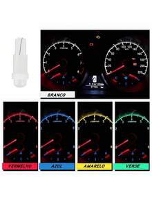 T5 Led Bulb For Meriva Air Control 2 Pieces - 白色 - 查看 7