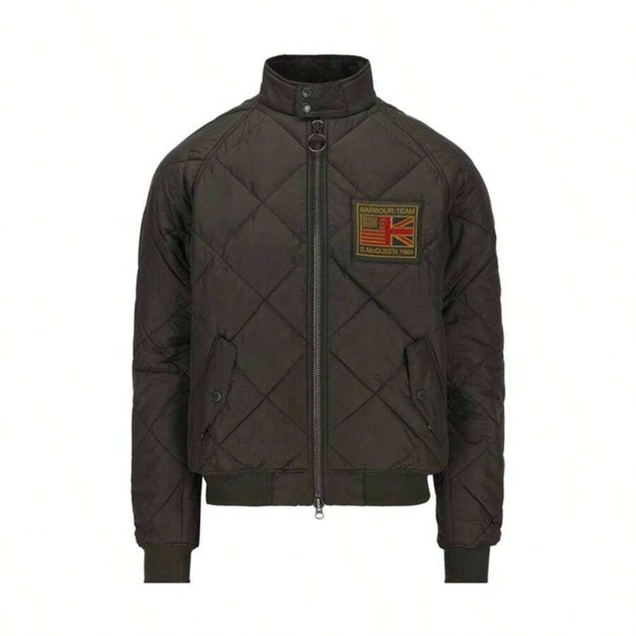 Barbour International Steve McQueen Jacket Sage Green SHEIN USA