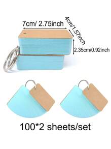 200 张/套优质彩色索引卡、带活页夹的空白卡纸、双面横格抽认卡、DIY 涂鸦留言小卡片、单词卡牛皮纸、手写迷你明信片、祝福和祝福硬卡、彩色涂鸦卡、用于学习的便签纸，非常适合学校和大学的学校用品，返校