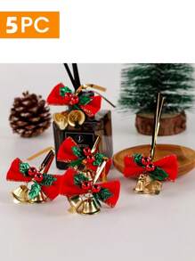 Nơ mini Giáng sinh cho đồ thủ công Nơ Giáng sinh làm quà tặng Nơ nhỏ Giáng sinh có chuông Đồ trang trí thủ công Nơ quà tặng Vòng hoa cây thông Noel Đồ trang trí treo Quà tặng tốt nhất - Nhiều màu - Xem 18