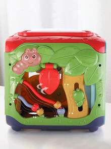 1 chiếc trống lục giác cho trẻ em, màu kẹo, đồ chơi trống vỗ tay đa chức năng cho giáo dục sớm, nhiều thiết kế trò chơi, vừa chơi vừa học, giáo dục trẻ nhỏ, phát triển trí thông minh, tương tác cha mẹ - con cái, chế độ đa chức năng (phím chức năng, hiệu ứng âm thanh lật trang, gấu bông có giọng hát, chuyển đổi chế độ, 7 hiệu ứng âm thanh bề mặt trống khác nhau, ghép hình, liên kết bánh răng, nhà nấm thông minh, hạt động vật), các bộ phận ngẫu nhiên - Nhiều màu - Xem 7