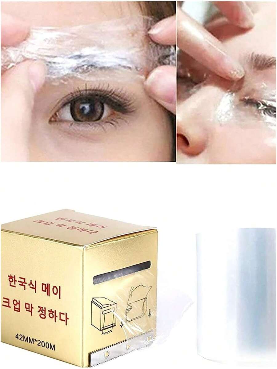 Rollo Papel Plastico Osmotico V-92 Para Microblading - transparente - Ver 1