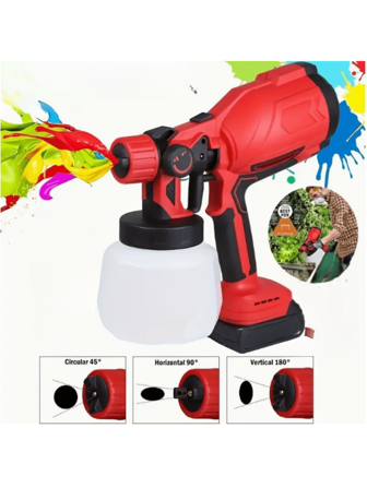 1 套，油漆喷涂机，大功率，油漆喷涂机，适用于家具、橱柜、栅栏、花园座椅、墙壁