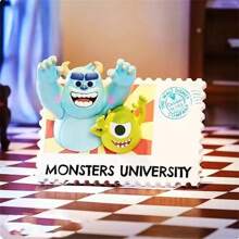 Miniso Caja ciega con figura de anime y caricatura de la serie de sellos retro del aniversario de Disney. Caja misteriosa con imán de nevera, artesanía decorativa y regalo (entrega aleatoria, 1 pieza) - Multicolor - Ver 6