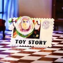 Miniso Caja ciega con figura de anime y caricatura de la serie de sellos retro del aniversario de Disney. Caja misteriosa con imán de nevera, artesanía decorativa y regalo (entrega aleatoria, 1 pieza) - Multicolor - Ver 5