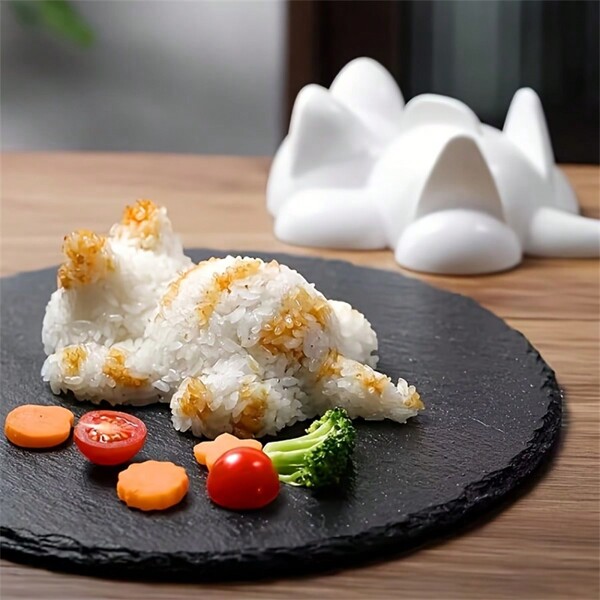1pc Cute Cat Shape Rice Mold - Perfectly Fits For Sushi & Seaweed Rolls, Holds 200g Rice, Ideal For Home Kitchen & Picnics, DIY Bento Accessories
