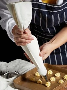 1pc Super Thick Pastry Bag For Baking & Decorating Cakes & Cookies, Reusable Back To School - Multicolor - View 10