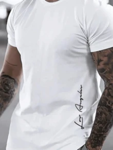 OVERSIZE Unisex T-Shirt 100% Cotton Premium Streetwear Los Angels Exclusive Launch Fast Shipping - trắng - Xem 2