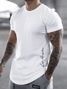 OVERSIZE Unisex T-Shirt 100% Cotton Premium Streetwear Los Angels Exclusive Launch Fast Shipping - trắng - Xem 1