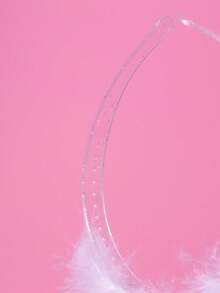 1 件装雪花设计甜美可爱的女孩发箍，适合节日佩戴，适合圣诞节 - 白色 - 查看 6