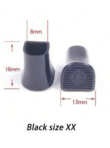 1 Pair Of High Heels Anti-Rattle Muffler Muffler Heel Wear Repair Replacement Resistant Protective Cover Wear-Resistant Mute Heel Cover