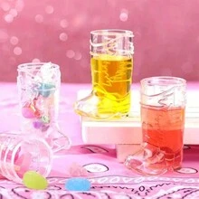 10 chiếc cốc đựng rượu hình ủng cao bồi, cốc nhựa ủng mini 1 oz, thích hợp cho tiệc cowgirl, tiệc theo chủ đề miền Tây, tiệc độc thân, tiệc tùng ngày lễ tình nhân, trang trí nhà cửa, tiệc nướng, vườn - Trong sáng - Xem 4