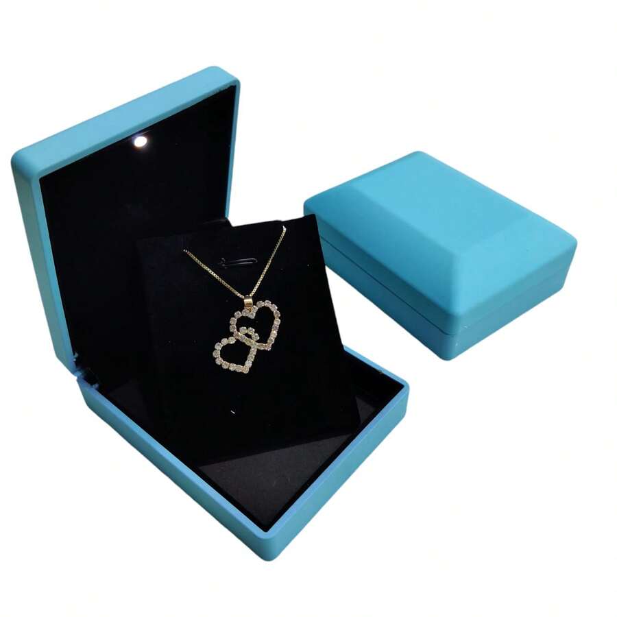 Jewelry Box With LED Light. - 藍色的水 - 查看 1