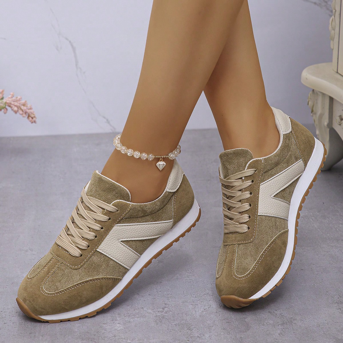 Zapatos de fiesta de moda y para mujer, zapatos deportivos casuales para mujer, zapatillas de running ligeras y cómodas para chicas