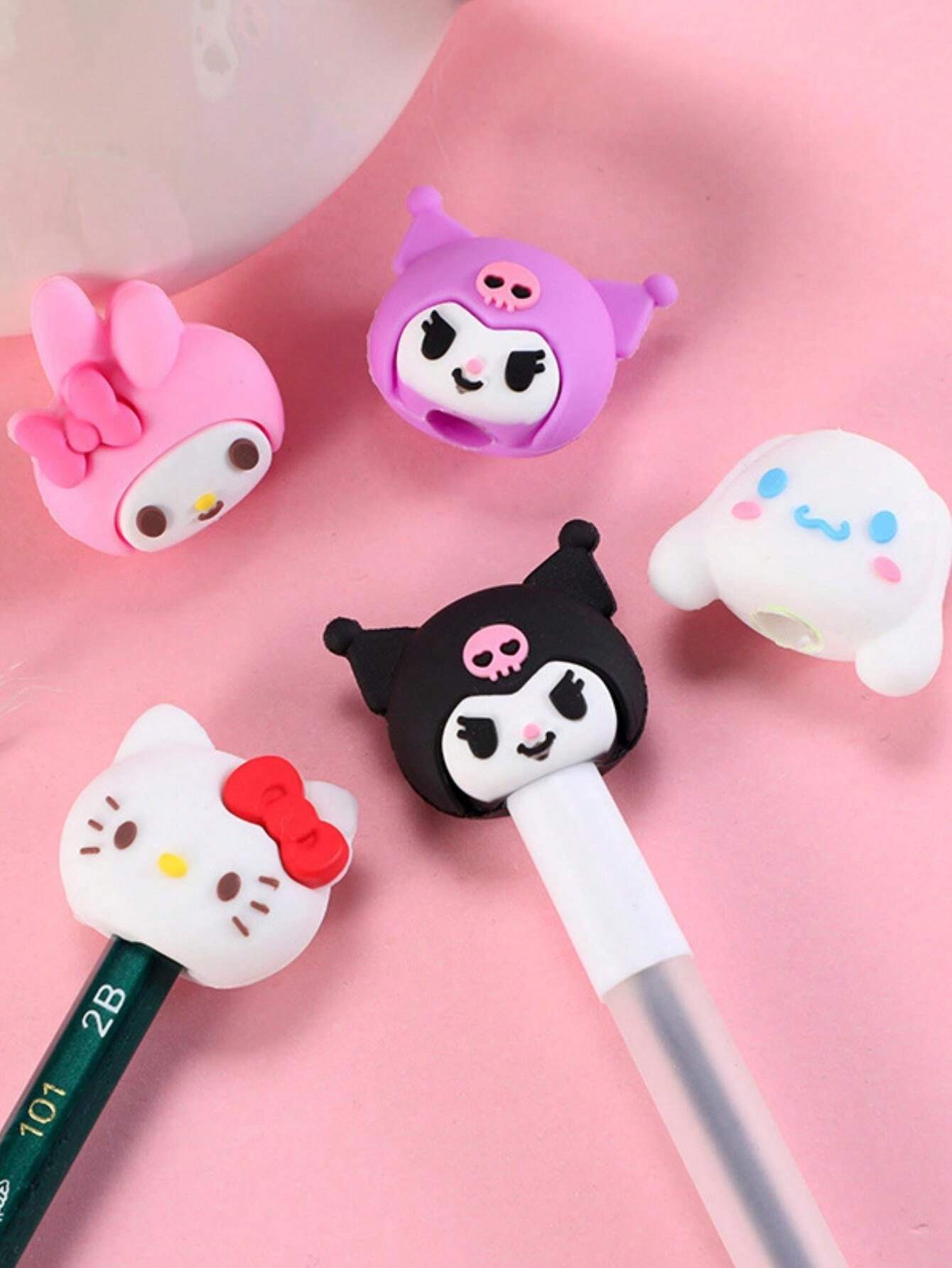 Sanrio 1pc New Cute Cartoon ThreeDimensional Design Eraser Detachable