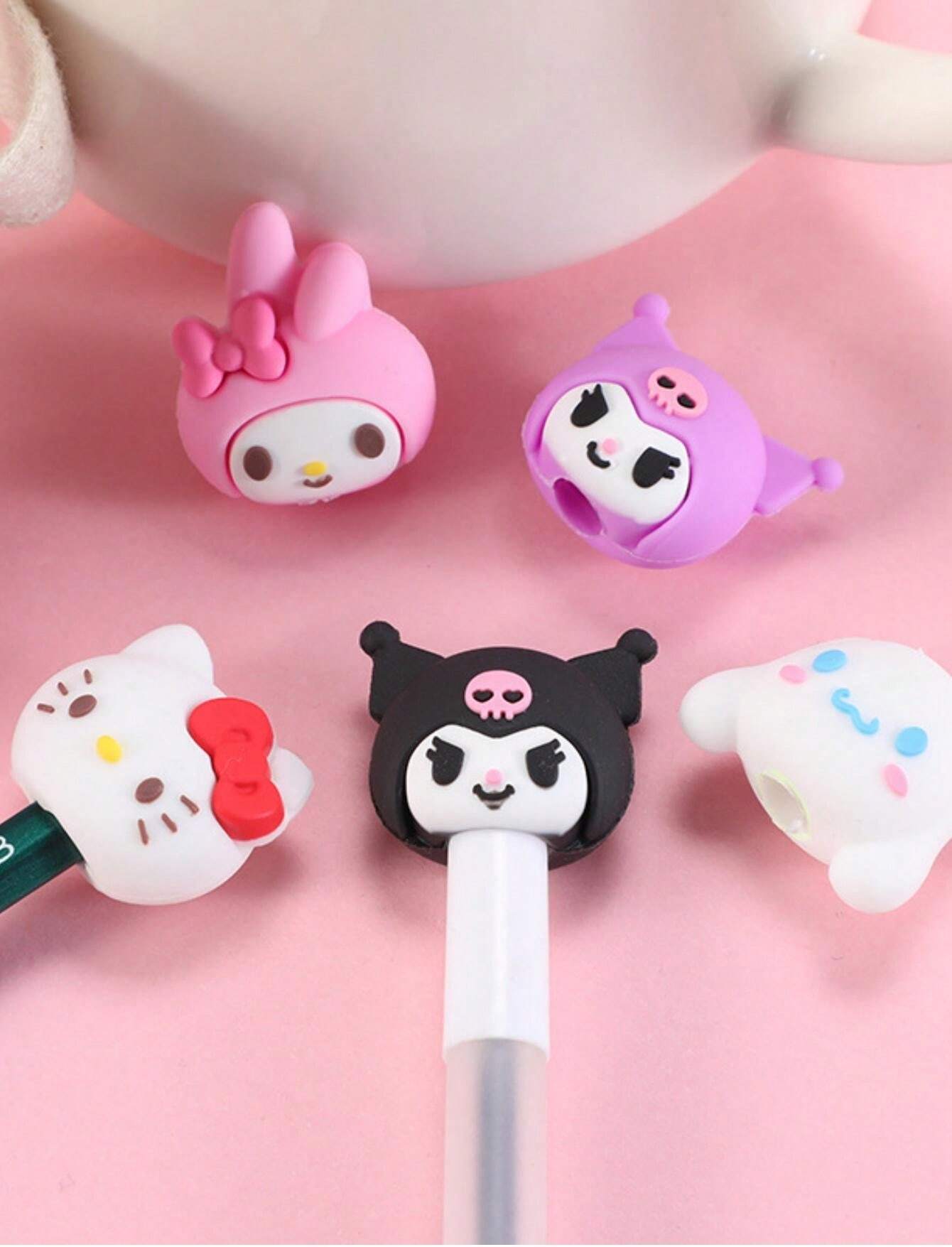 Sanrio 1pc New Cute Cartoon ThreeDimensional Design Eraser Detachable