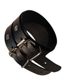 Bracelet/Bracelet 2 Buckles - Black - View 2