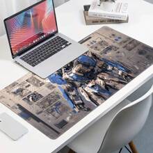 Gaming Mouse Pad, Keyboard Pad, Large Desk Pad,Office Desk Pad,Microfiber Cloth Surface, Precise Positioning For Gaming Operations, All-Around Edge Locking For Durability, Anti-Slip Rubber Bottom - Rectangle - View 5