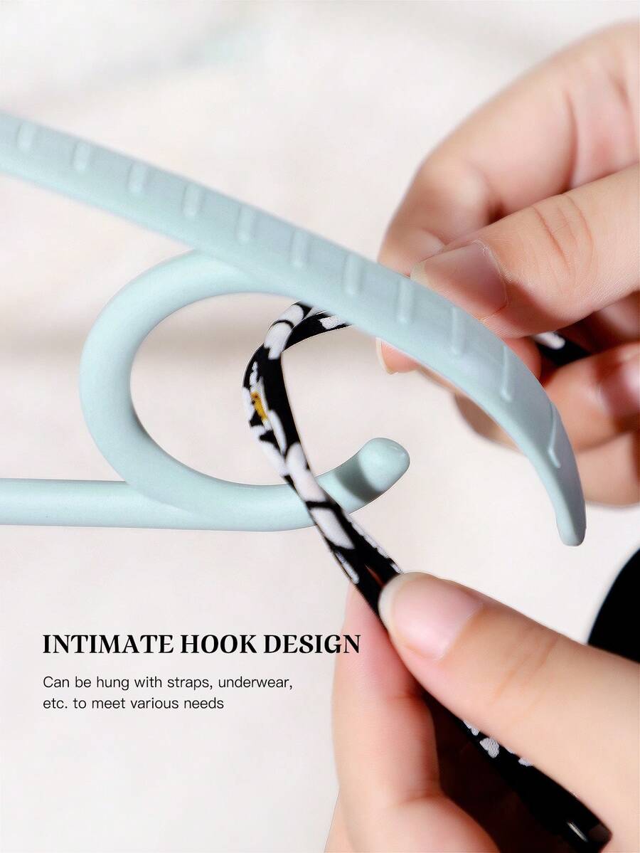 NonSlip Thick Wide Shoulder Clothing Hanger Straps, Space Saving