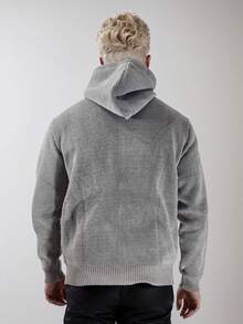 Elegant Knitted Sweater: The Right Choice For Winter - 灰色 - 查看 6