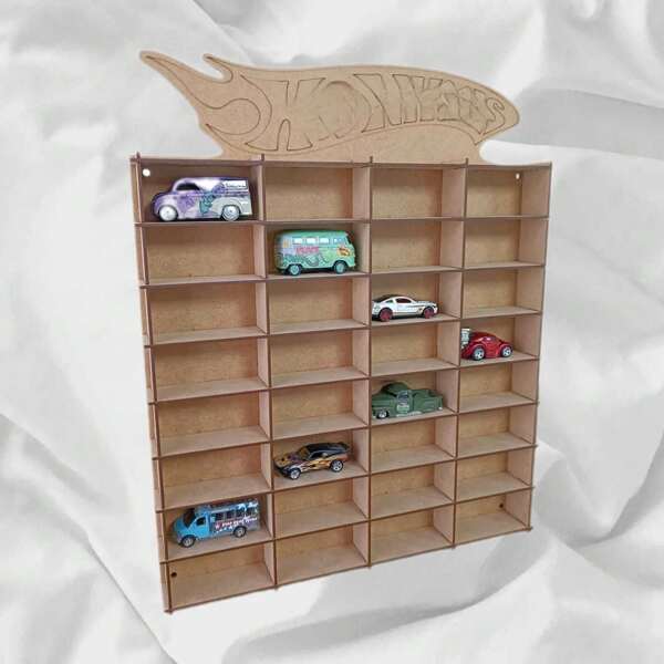 Organizador Exhibidor de 32 Autitos Sueltos Hotwheels