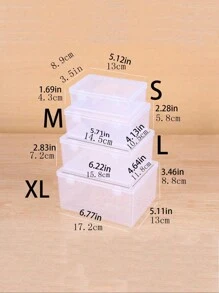 1pc Portable Accessory Jewelry Storage Box, Transparent Latch-Open Organizer For Necklaces, Bracelets, Earrings, Makeup, Suitable For Students, Home, Office Use, Gender Reveal Party, Perfect For Birthdays, Weddings, Parties, The Perfect Gift For Colleagues, Friends, And Family, Back To School