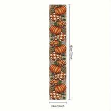 1 tấm khăn trải bàn Autumn Harvest - Vải Polyester hình vuông bền, chống nước - 13x72 inch, hoàn hảo cho phòng ăn tại nhà, nhà hàng, trang trí tiệc và lễ kỷ niệm ngày lễ - Nhiều thông số kỹ thuật - Xem 12