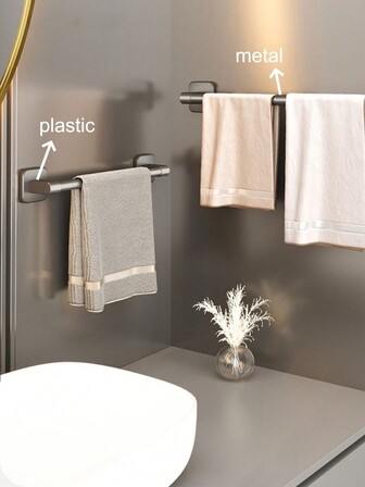 1入組浴室毛巾架，多尺寸和多色拖鞋收納架毛巾掛架