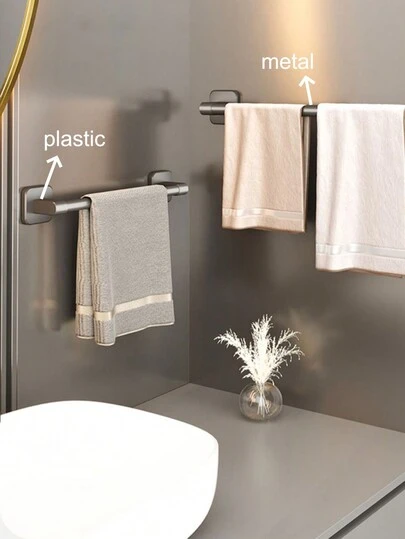 1入組浴室毛巾架，多尺寸和多色拖鞋收納架毛巾掛架