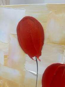 Oil Painting Decorative Picture For Living Room Hand Painted 52cm X 103cm - 黑色 - 查看 3