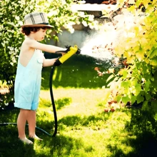 20 Meters Thick 1/2'' Anti-Twist Reinforced Flexible Strong Garden Hose With Nozzle And Connector Ready To Use - 黑色 - 查看 6