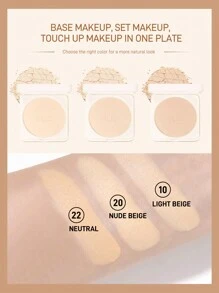 Polvo compacto Pro Skin Powder #20 NUDE BEIGE de 4U2 SKIN - #20 BEIGE DESNUDO - Ver 3