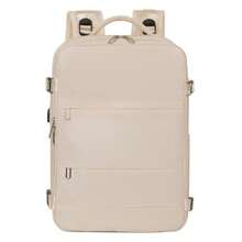 Viral Backpack Laptop Travel School Waterproof Business Notebook Waterproof Tennis Storage-WP - Màu be - Xem 3