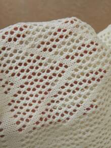 Men's Solid Color Crew Neck Distressed Casual Short Sleeve Sweater